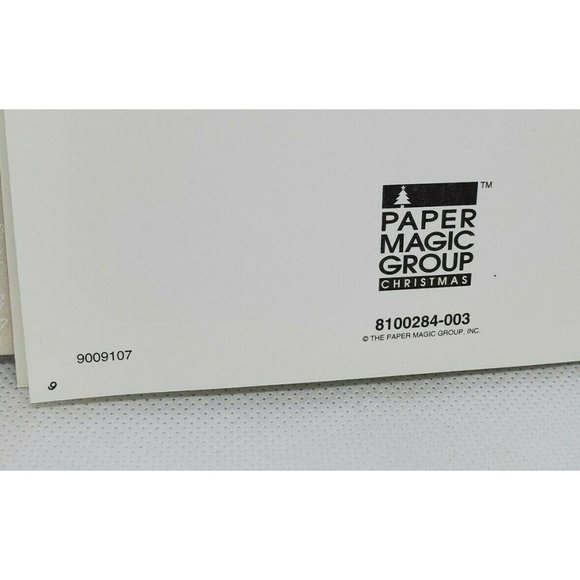 Paper Magic Group Christmas Tree Gold Leaf Signature Collection Greeting Card - Picture 6 of 11